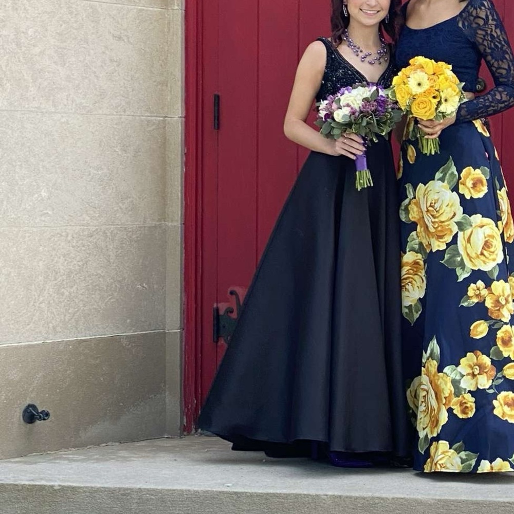 Jovani black prom dress